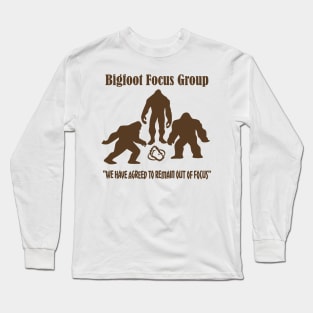 Bigfoot focus group Long Sleeve T-Shirt